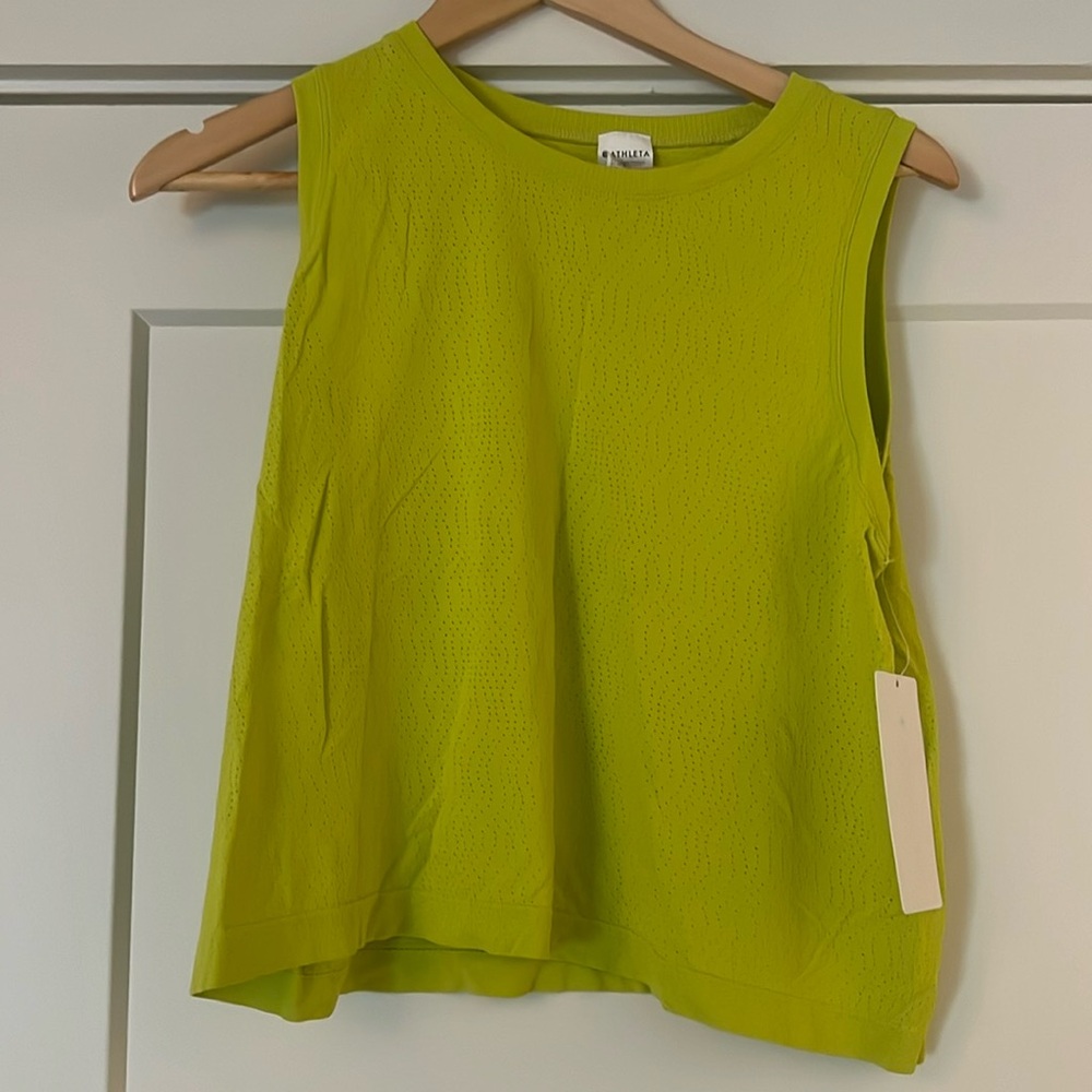 Athleta Ether Seamless Mesh Tank